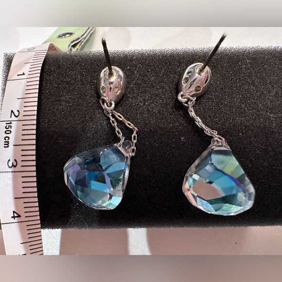 Swarovski earrings and pearl earrings - Picture 2 of 5